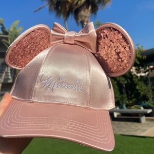 Minnie Mouse Disney Satin and Sequins Hat